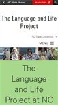 Mobile Screenshot of languageandlife.org